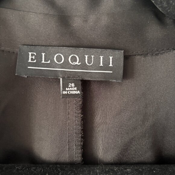 Eloquii Mini Shirt Dress With Tie Waist - Picture 3 of 6